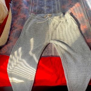 Sweatpants, Faherty brand, blue-white, XL MEN